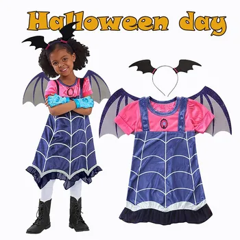 JAYCOSIN Halloween Deti, Dievčatá, Cosplay Tanečných Kostýmov, Šaty, Oblečenie+hlavový most Set oblečenia chlapec dievčatá oblečenie športové značky tlačiť