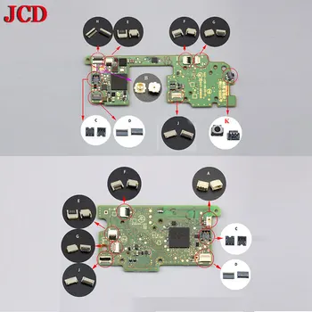 JCD 1PCS Pre Nintend NS Prepínač Konzoly základnej Dosky Dotykový LCD Displej Flex Kábel Klip Pásky, Konektor Zásuvka