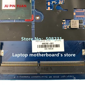 JU PIN YUAN 905792-601 DA0X81MB6E0 Notebook základná doska Pre HP ProBook 430 G4 440 G4 Notebook PC I3-7100U plne Testované