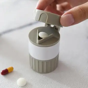 Japonsko SP Multifunkčné Prenosné Medicíny Box Mini Zariadenia/Abrazívne/Skladovanie G4N2 Okno Prenosné Prenosné Tablety Rezanie Y2W1