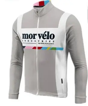 Jar/Jeseň Morvelo Cyklistický Dres s dlhým rukávom pánske cyklistický dres na Bicykel cyklistické oblečenie, Oblečenie Ropa Ciclismo