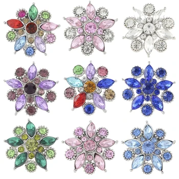 JaynaLee 20 mm Crystal Snap Pops Fit Zázvor Zaskočí Zameniteľné Šperky pre ženy, mužov, darčeky GJS1233