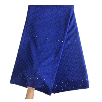 Jednoduché Kráľovská Modrá Čipiek, Bavlny Poľský Čipky Pre Mužov Oblečenie Afriky Švajčiarskej Čipky Textílie Najnovšie Poľské Textílie Pre Mužov Používa 30