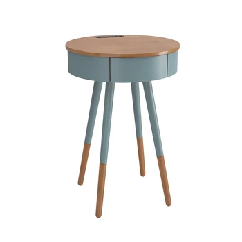 Jednoduché a perfektné smart nábytok mini nočný stolík konferenčný stolík vstavaný Bluetooth enhanced bass malý okrúhly stôl obývacej izby