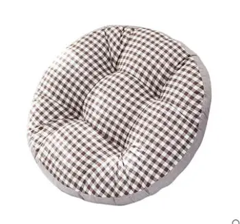 Jednoduché umyť bavlna pruhovaný vzor čalúnenia sedadla stolice vankúš tatami mat mat stoličky