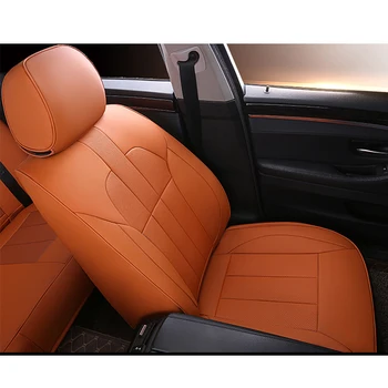 KADULEE kožené autosedačky kryt pre Dodge Caliber Pomstiteľ Cesty Challenger Automobily prestieranie auto-styling