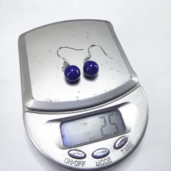KJJEAXCMY jemné šperky 925 čistého striebra vykladané prírodné lapis lazuli drahokam šperky pre ženy