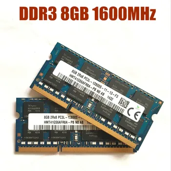 KcmsywjR 8GB PC3L-12800S DDR3 8gb 1600Mhz Notebook Pamäte DDR3L 8G PC3L 12800S 1600MHZ Notebook Modul SODIMM pamäte RAM