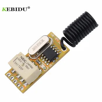 Kebidu 3.5-12V Mini Relé Prepínač Bezdrôtovej komunikácie na Diaľkové Ovládanie, Mikro Vysielač Power LED Lampa Radič Momentálne Prepnúť Uzavretých