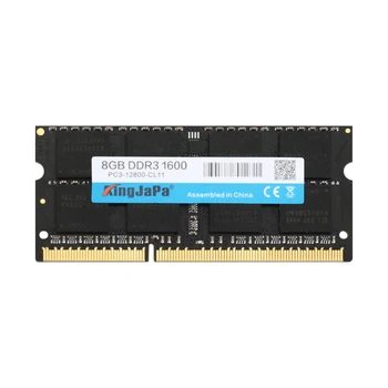 KingJaPa Značky Pamäť DDR3 Ram 1600Mhz 2GB 4GB 8GB pre Notebook Notebook Sodimm Memoria Kompatibilný s DDR 3 1600 1333Mhz 1066Mhz