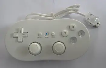Klasické Káblové Herný ovládač Hernej Remote Pro Gamepad Šok controle Ovládač Pre Nintend Wii