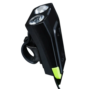 Kolieskom NAHOR Bicykel Bicykel Svetlo USB LED Nabíjateľná Horských Predné Zadné predné svetlo Lampy Baterky Vonkajšie Cyklistické Športy s Horn