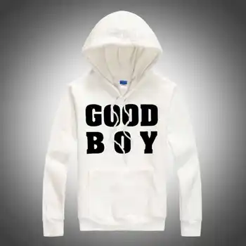 Kpop bigbang gd&taeyang dobrý chlapec hoodies pulóvre, mikiny black red white bavlny pre mužov, ženy
