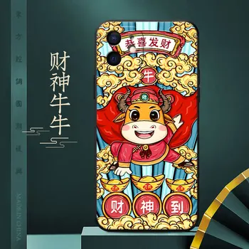 Krava Zvierat Vytlačené TPU Mobilný Telefón Prípade Redmi Note9 9Pro 8 8pro 7 7pro 6 Čínsky Štýl Prípadoch Shell Pre Redmi 9 9A 7 8 8A 7A