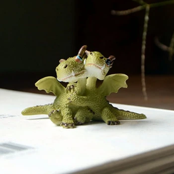 Kreatívne Roztomilý Dragon Ornament Stav Dinosaura Socha Domácej Ploche Dekorácie Valentína Darčeky Magic Zvierat Bábika Darček