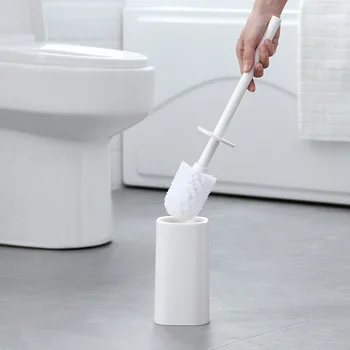Kreatívne Wc Čisté Kefa S Držiak Vysokej Kvality PP Plastové Kúpeľňa Záchodové Čistenie Nástrojov Čistenie Nastaviť Nordic Stručný Dizajn