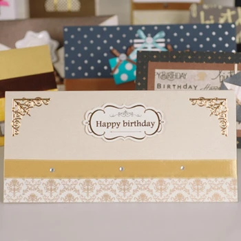 Kreatívne high - end svetlo luxusný palác pohľadnice handwork darčekové karty ďakujem vám karty svadobné oznámenia a pozvánky narodeniny kartu 13 ks