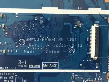 Kvalitný notebook základnej dosky od spoločnosti Lenovo G51-35 BMWQ3/BMWQ4 NM-A401 A8-7310 CPU DDR3L ATI grafická karta Plne testované