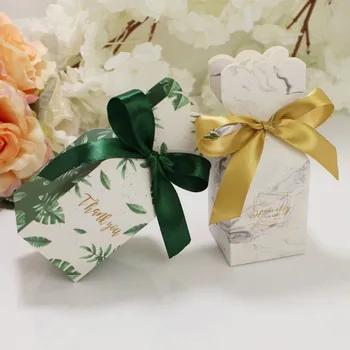 Kvet dizajn, Darčekové Krabice Svadobné Zdvorilosti Papier Candy Box pre Hostí Party Láskavosti Darčekové Krabice Prípade Party Dodávky