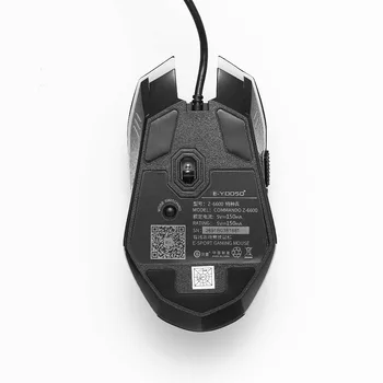 Káblové Herná Myš s postrannými Tlačidlami LED Podsvietený 5000 DPI Eagle Obrázok 2 Režimy Myš pre Hráčov, Kancelárie Notebook Z6600