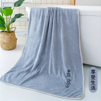 Kúpeľňa uterák domácnosti osuška mäkký uterák zábal tela uterák, pohodlné veľký uterák mikrovlákna cvičenie, uterák