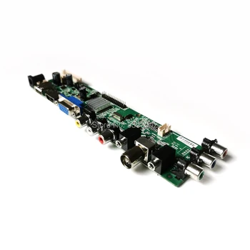 LCD panel univerzálny ovládací karty auta 1366*768 3663 DVB Fit NT156WHM/HB156WX1/HT156WXB 40 Pin USB+VGA+AV LVDS digitálny signál