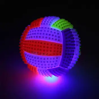 LED Blikajúce Masážne Loptu, Ruky, Nohy, Telo Bolesti odbúranie Stresu Farby Skákacie Masážny Ježko Lopta Volejbal Dieťa Hračku