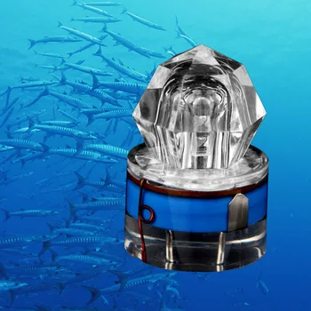 LED Hlboko Klesnúť pod vodou Diamond Rybárske Blikajúce Svetlo návnady Návnada Squid Strobo