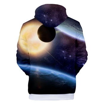 LUCKYFRIDAYF Priestor Galaxy bežné 3d hoodies muži ženy pulóver s Kapucňou, hoody Long Sleeve Hooded Mikina šaty, topy plus veľkosť