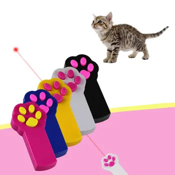 Laser Cat Hračky Laserové Ukazovátko Chaser Hračky pre Mačky Hračka Interaktívna Roztomilý Mačiatko, Packa Tvarované Mačka Laserové Pero Hračky