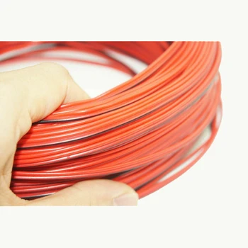 Led Pásy 2Pin Rozšírenie Wire Elektrický Kábel Červená Čierna Farebné Elektrických Drôtov pre Jednu Farbu 3528 5050 LED Osvetlenie Stirp