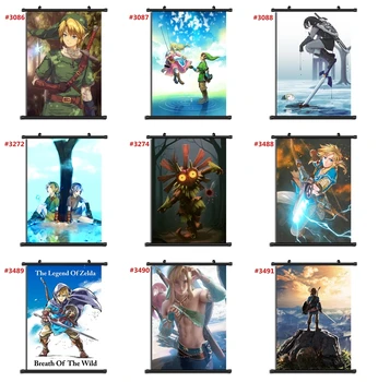 Legend of Zelda Anime, manga stene Plagát Prejdite