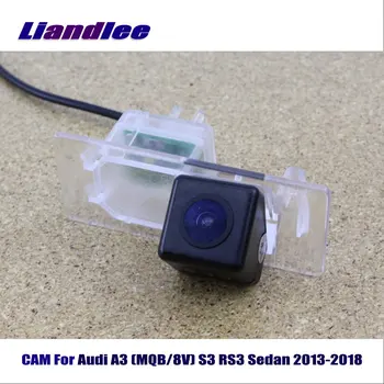 Liandlee CAM Auto Reverz Spätného Kamera Pre Audi A3 (MQB/8V) S3 RS3 Sedan Roky 2013-2018 / Backup Parkovacia Kamera HD CCD, Nočné Videnie