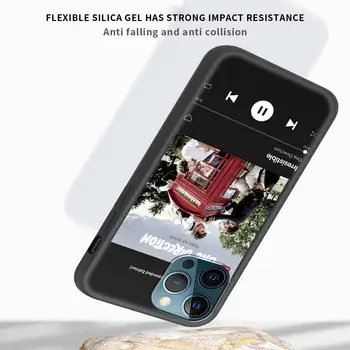 Luxusné puzdro pre iPhone 7 8 11 12 Pro XS Max 12 X Mini XS XR ES 2020 Plus Black Telefón Soft Shell Coque Jednom Smere Housin