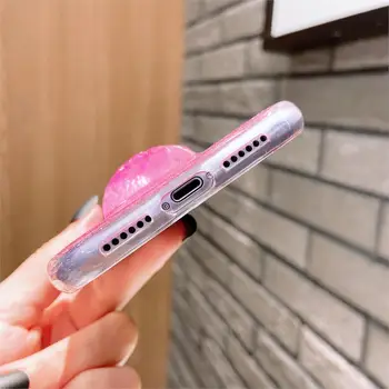 Luxusný Lesklý Shell 3D Fishtail Telefón puzdro Na Huawei Nova 6 7 5i 5 SE Mate 30 20 Pro Užite si 10 9 Plus Mäkké Silikónové Krytie
