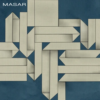 MASAR Strane Origami vplyv geometrického útvaru nástenná maľba, spálne, obývacia izba, jedáleň, hala hala pozadia, tapeta na stenu