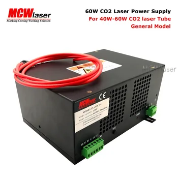 MCWlaser 60W, CO2 Laser Napájanie Pre Rytec Rezanie 220V