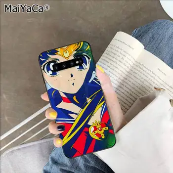 MaiYaCa Sailor Moon Anime Coque Shell Telefón puzdro pre Samsung S9 plus S5 S6 okraji plus S7 okraji S8 plus S10 E S10 plus