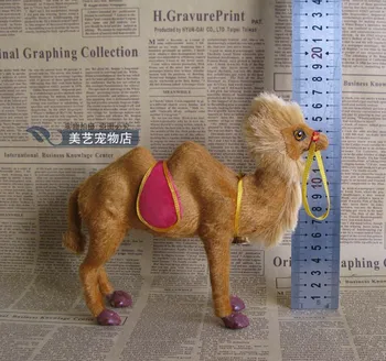 Malé roztomilé simulácia camel hračka krásne camel model dar, o 16x5x19cm