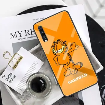 Mačka Kawaii Garfield Telefón puzdro Pre Xiao Mi Skla Telefón Prípade 6 8 Lite SE MIX2 S Pre Redmi Poznámka 4X 5 6 6A PRO 7 PRO Veľkoobchod