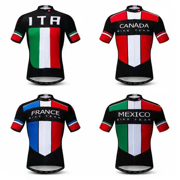 Mexiko Cyklistika Jersey Tričko Topy Mužov Lete Krátky Rukáv MTB Športové Oblečenie Ropa ciclismo Maillot Road Pro Požičovňa Jersey