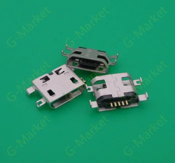 Micro USB Dock Konektor pre Nabíjačku Konektor zásuvka Pre Lenovo P70 USB Nabíjací Port Replacment V Mobilnom Telefóne