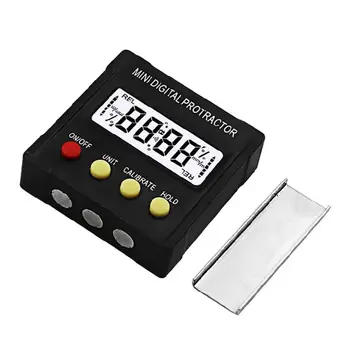 Mini Elektronický Digitálny Displej Magnetické Digitálne Inclinometer Uhlomeru Svah Úroveň Merací Prístroj