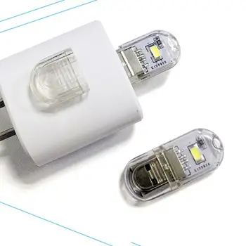 Mini Prenosné Jasné LED Noc Svetla na Čítanie, USB Lampa pre PC, Notebooky Počítače
