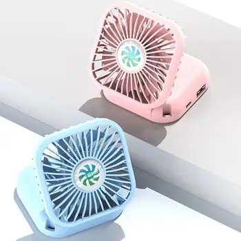 Mini USB Nabíjanie Tichý Ploche Elektrický Ventilátor Darčekové Dekorácie studený Vzduch Ručné Cestovné Chladič na Chladenie