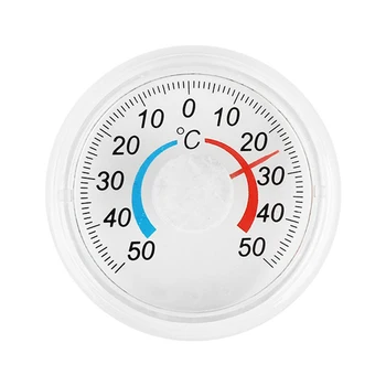 Mini Ukazovateľ Teploty Meter Prenosné Ukazovateľ Vonkajšie Plastové Okno, Záhrada Domov Absolvoval Disk Teplomer