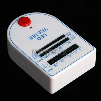 Mini Šikovný 2~150mA LED Test Box Tester Pre Light-emitting Diode Žiarovka
