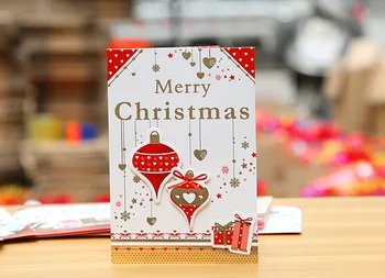 Mix 8ks/pc Kraft Papier, Vianočné Pohľadnice s Papierové Obálky pre Narodeniny, Vianočné Darčeky Pozvánky Dekorácie