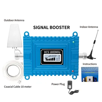 Mobilný Signál Repeater Booster Celulárnej DCS 1800MHz Band 3 Zosilňovač Signálu Enhancer DCS Signál Kapela Booster