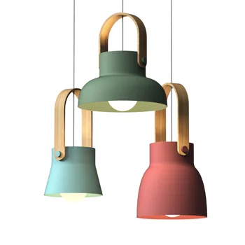 Moderný Loft LED Prívesok Svetlá Osvetlenie Reštaurácia, Spálne, Kuchynské Závesné Lampy Nordic Macaron Prívesok Lampa Domov Deco Svetla